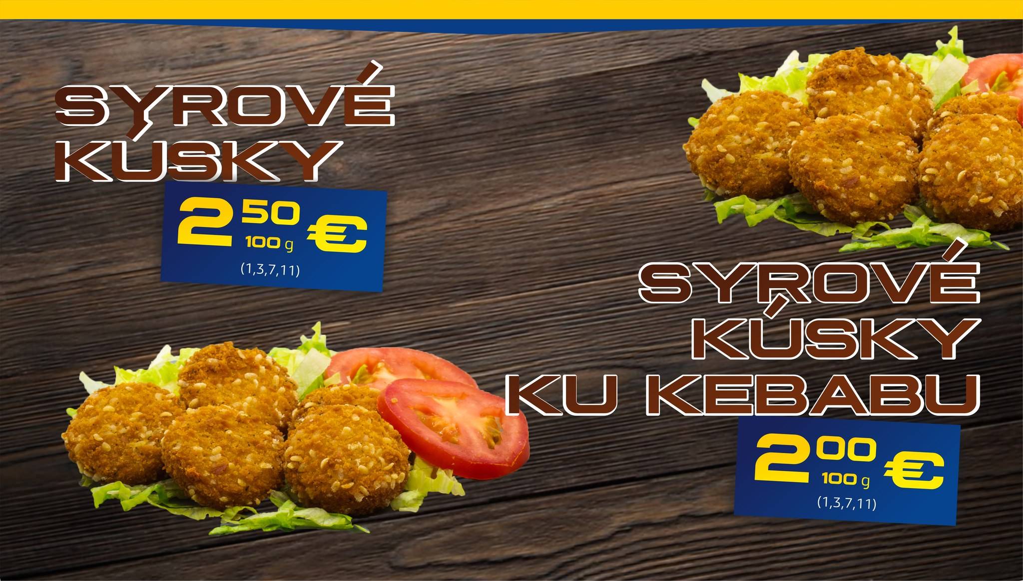 Deaf Kebab Rožňava меню