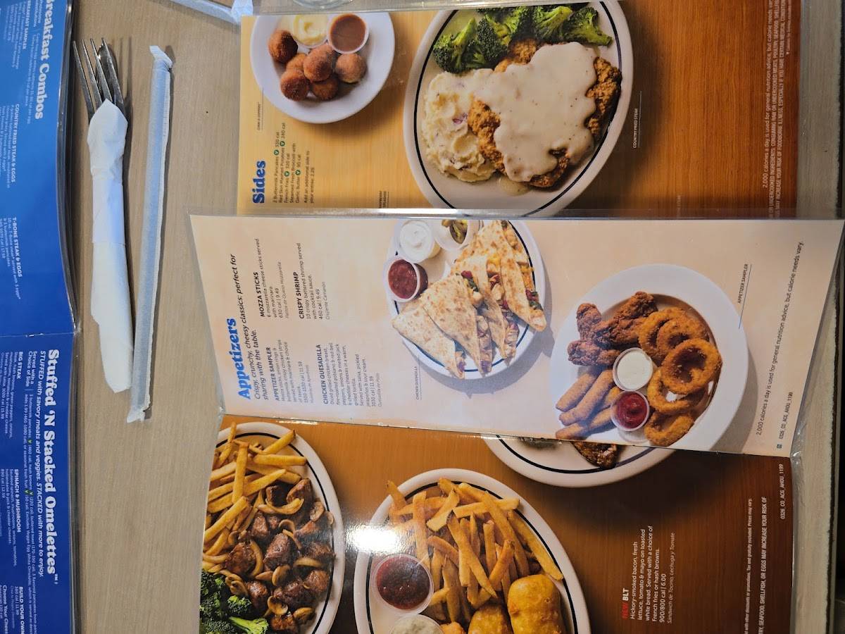 IHOP меню