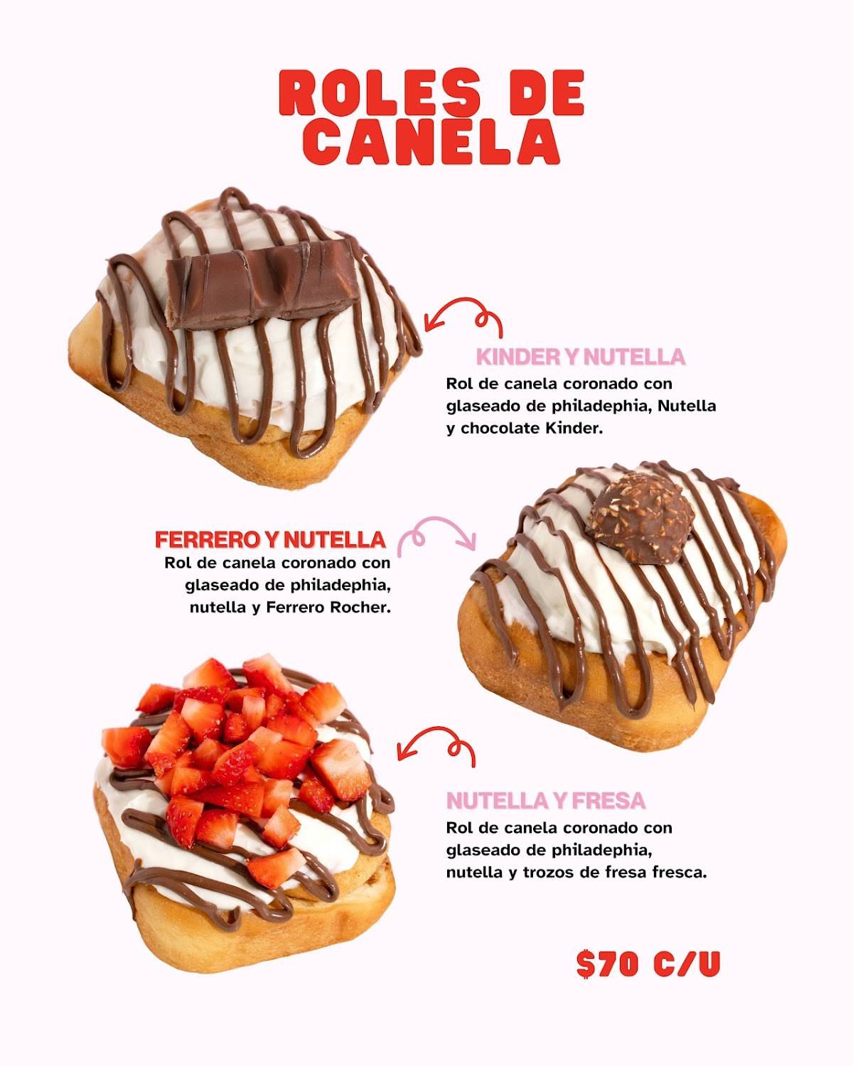 Postresitos.ks Venustiano Carranza меню