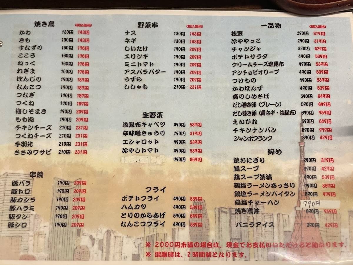 Dogen Roppongi меню