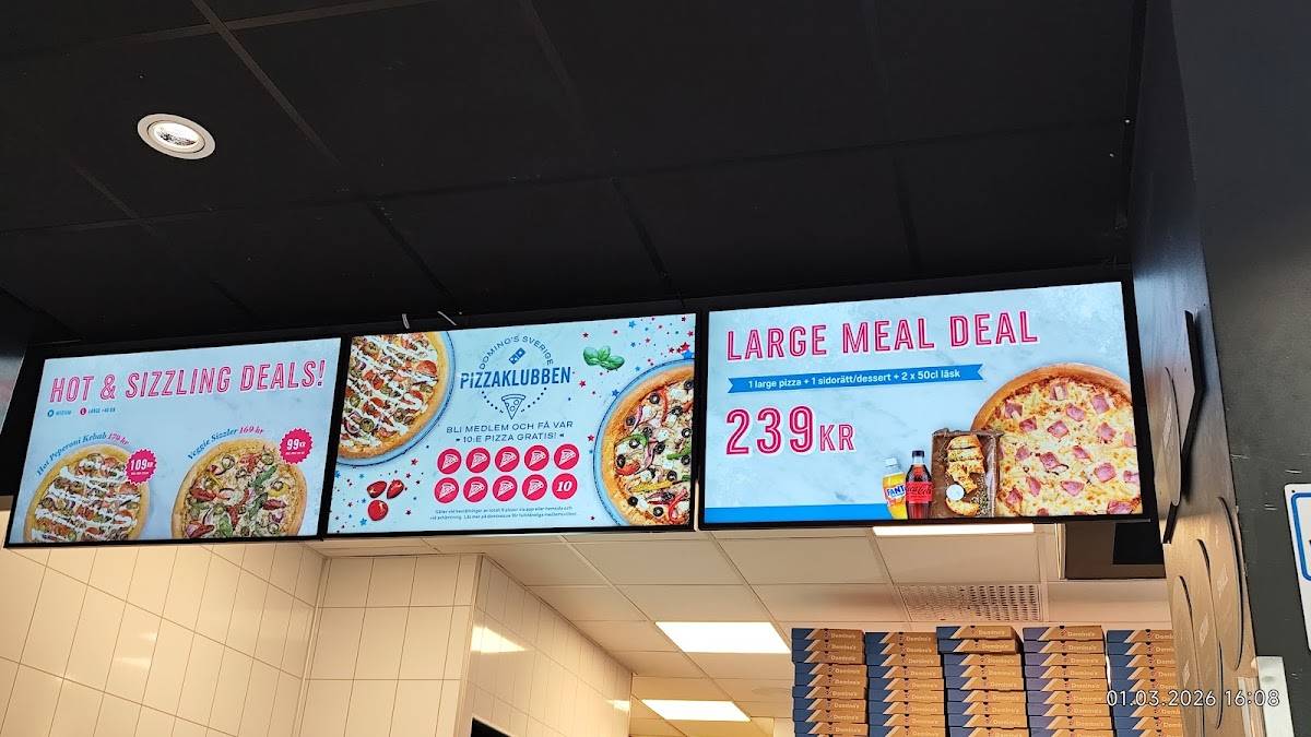 Domino's Pizza Helsingborg меню