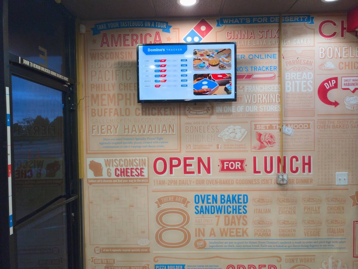 Domino's Pizza меню
