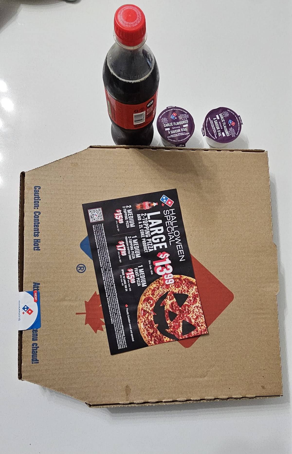 Domino's Pizza меню