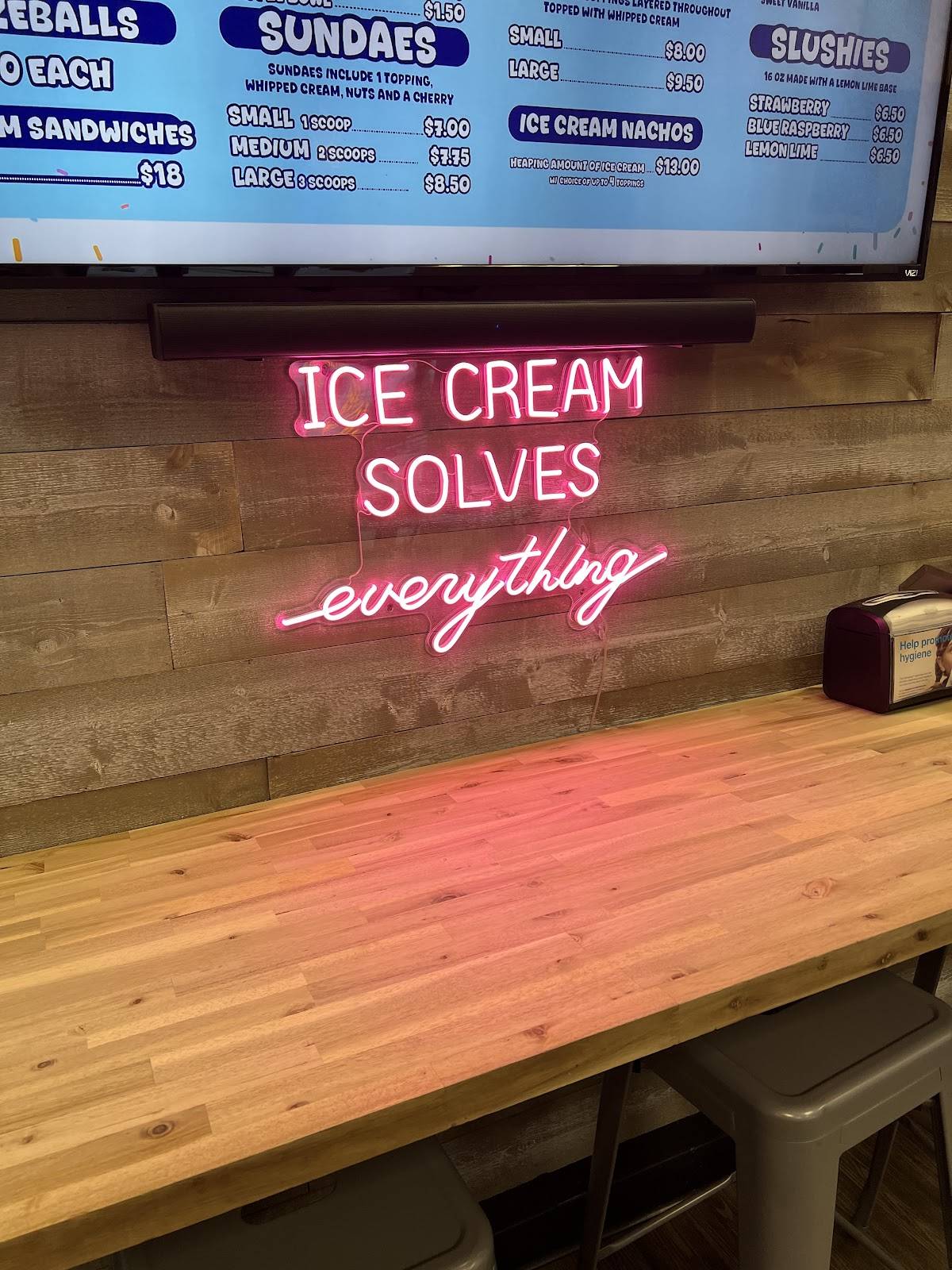 Drip Ice Cream Shop меню