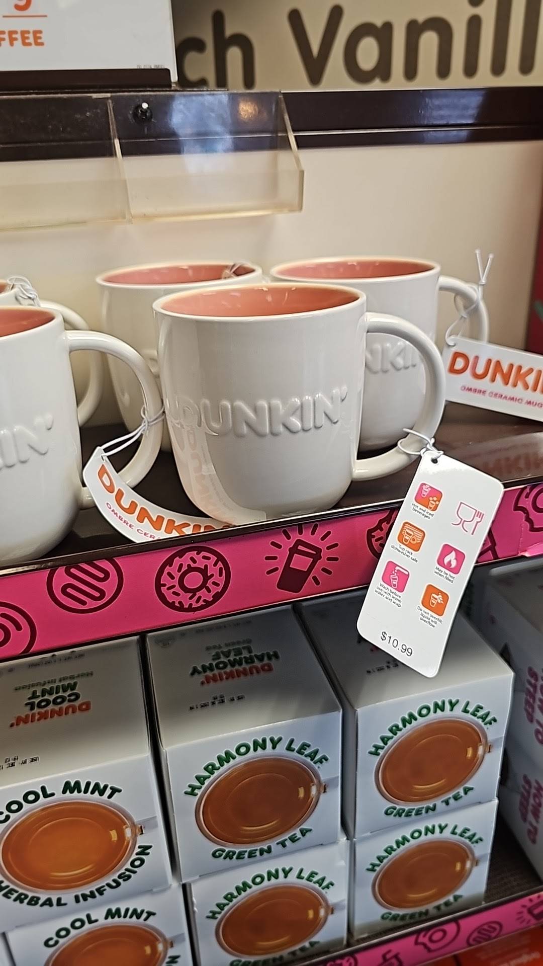 Dunkin' меню