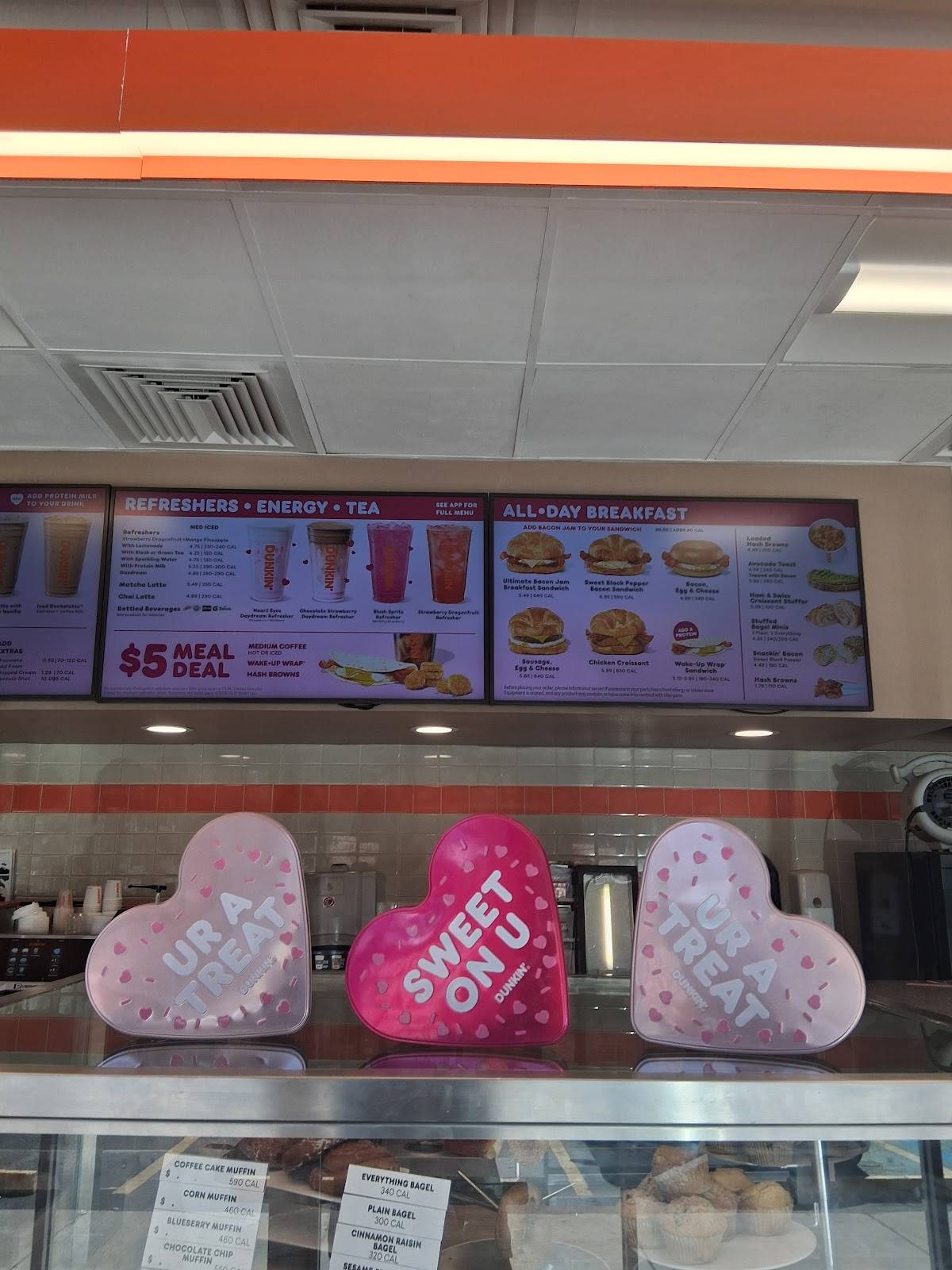 Dunkin' меню