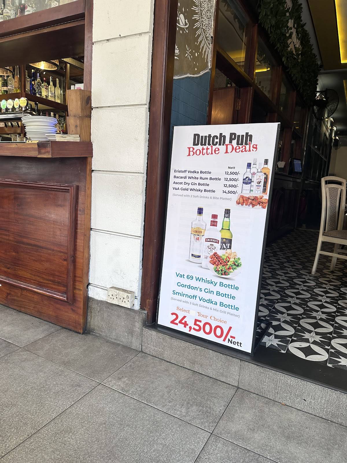 Dutch Pub Colombo меню