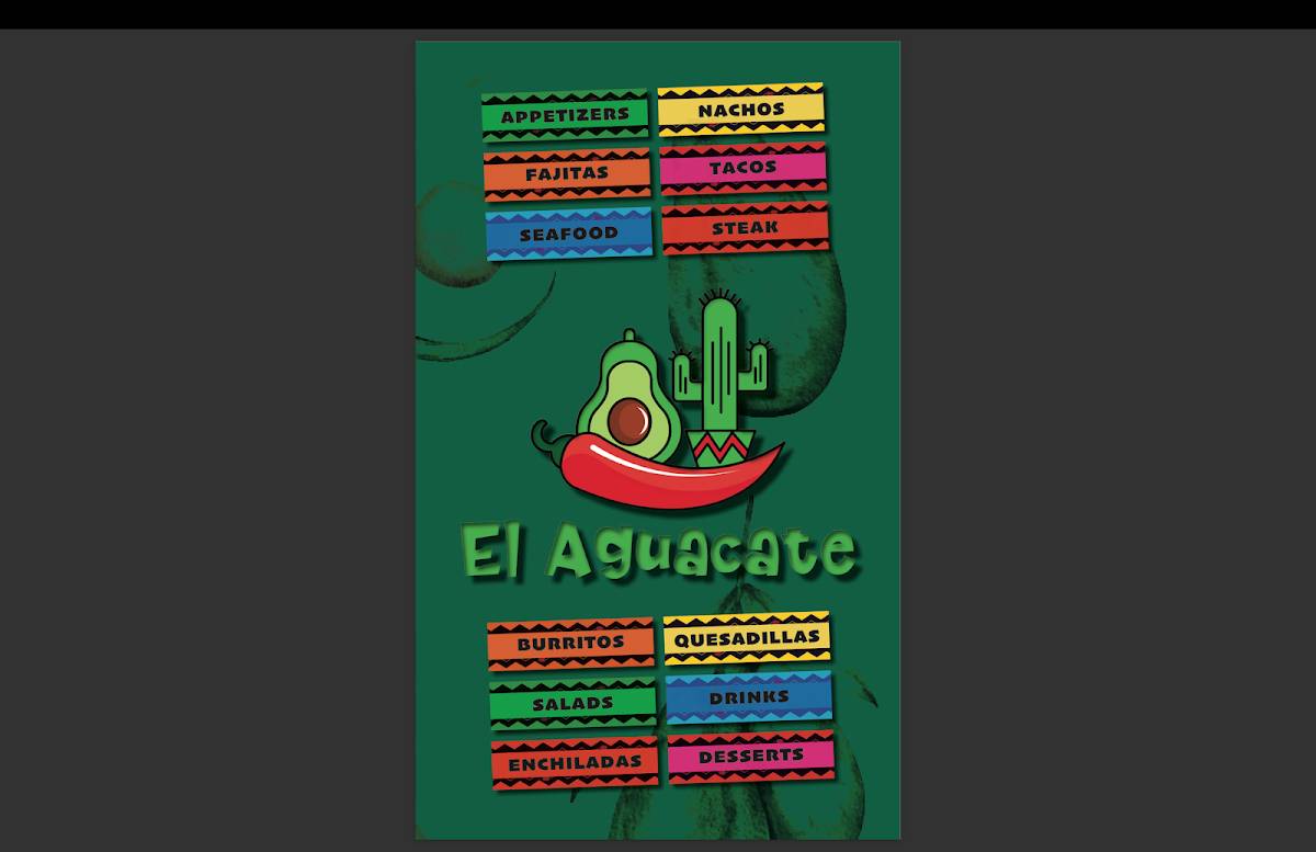 El Aguacate Springfield меню