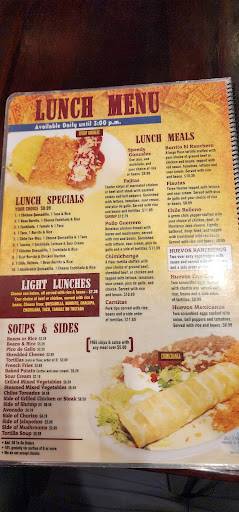 El Ranchero Mexican Restaurant меню