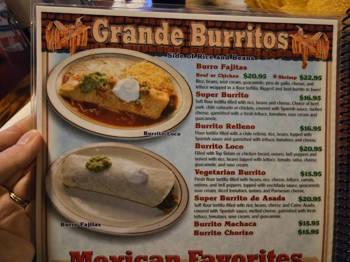 El Rancho Viejo Ridgefield меню