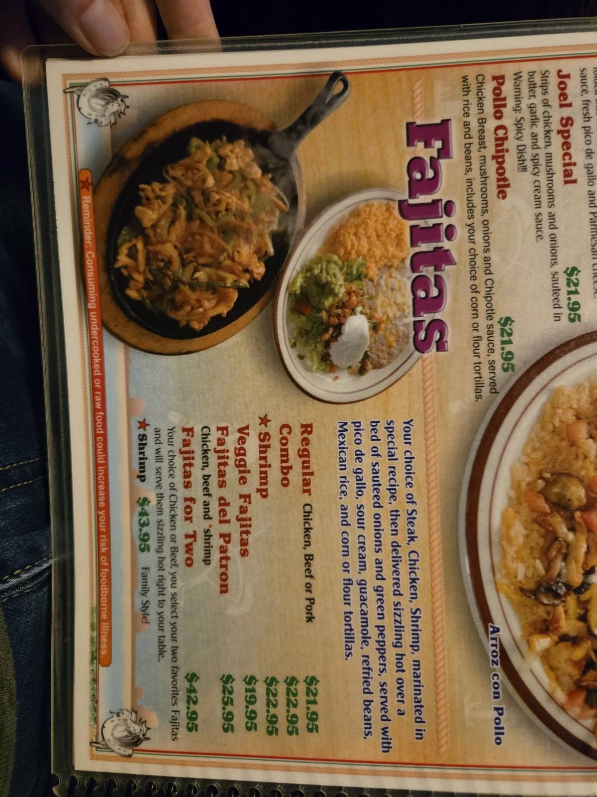 El Rancho Viejo Ridgefield меню