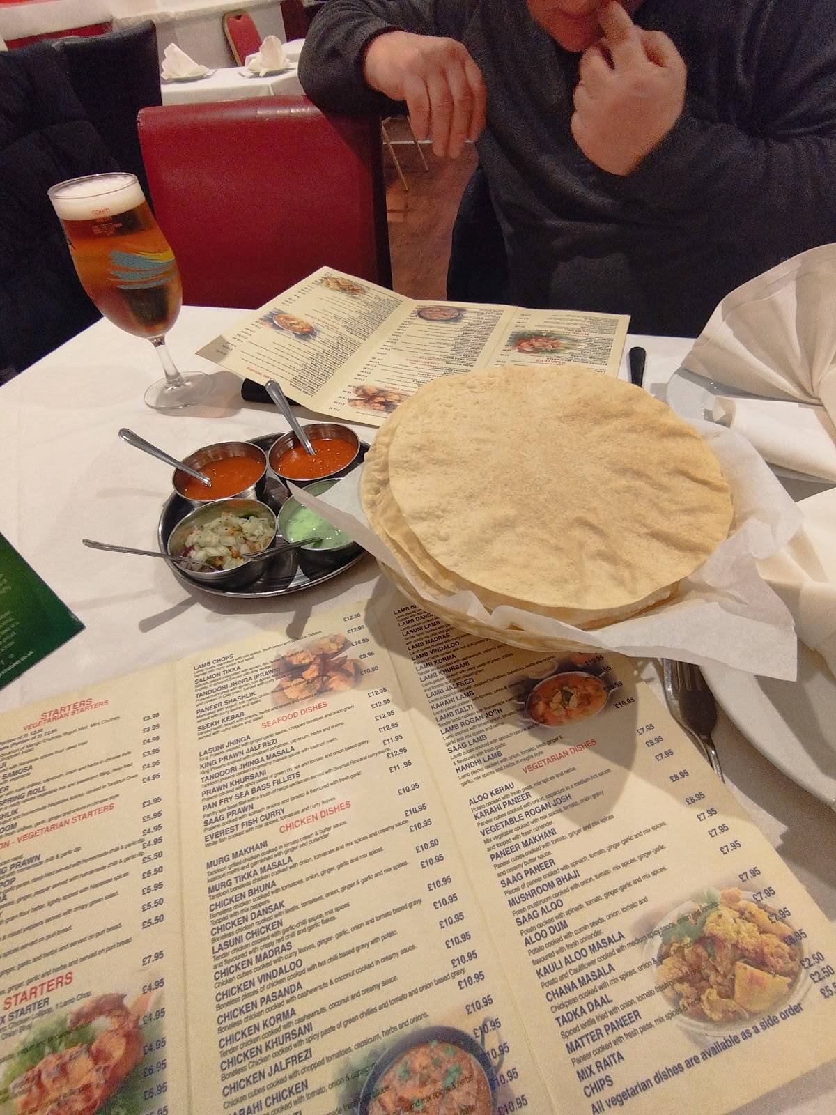Everest Kitchen Liverpool меню