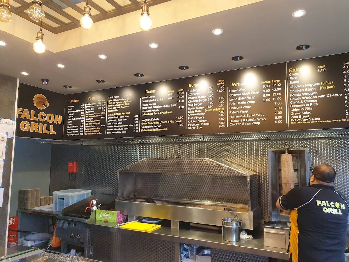 Falcon Grill меню