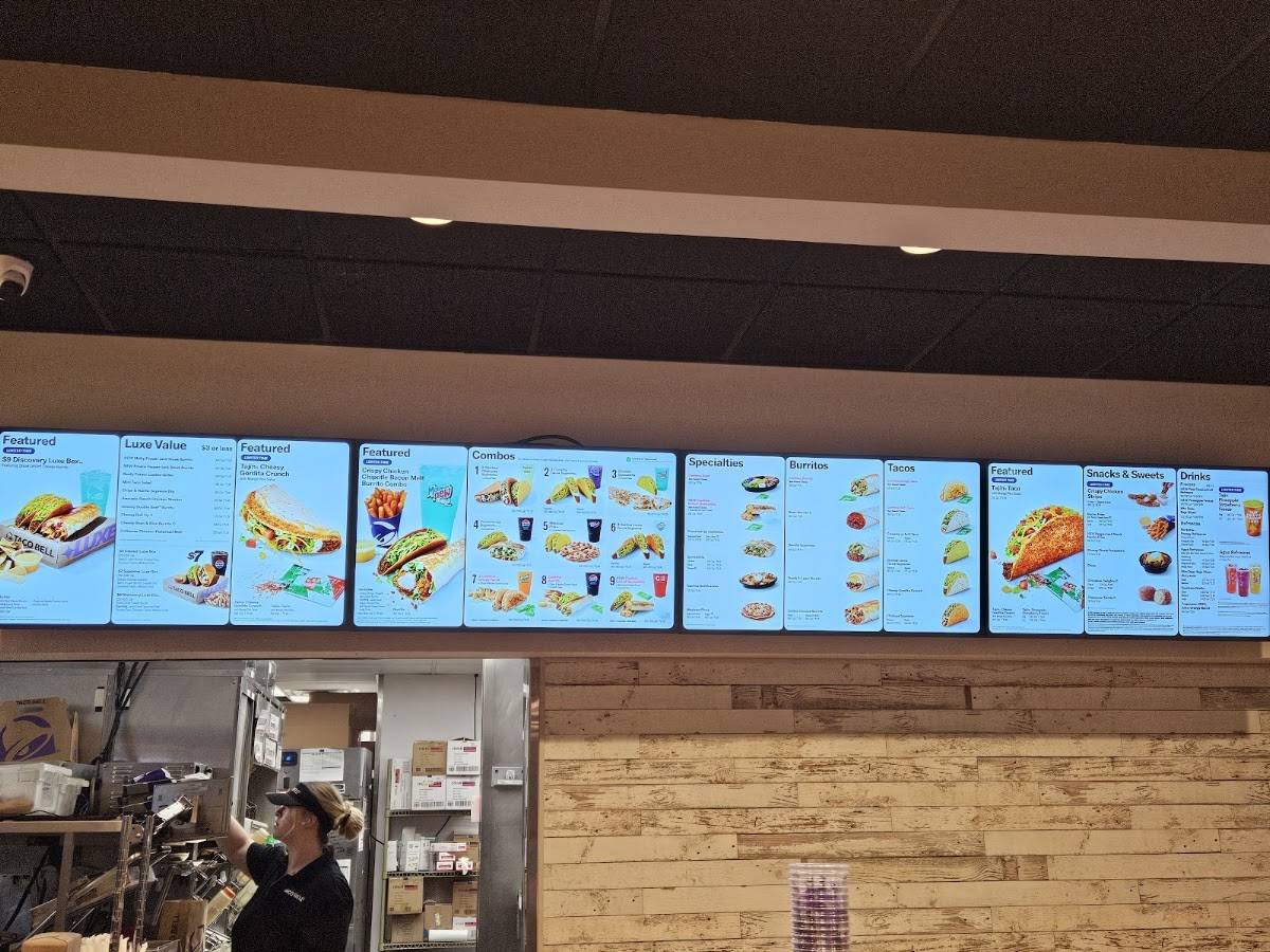 Taco Bell меню