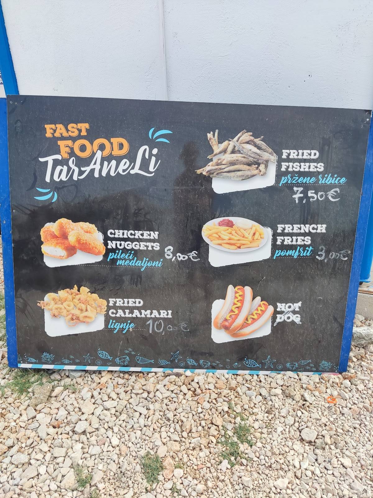Fast food TarAneLi меню