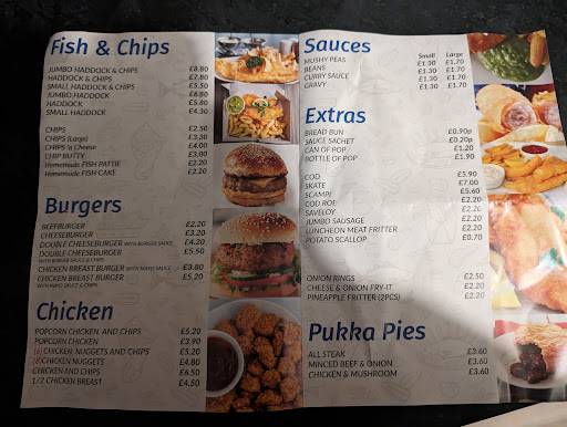 Winners Fish & Chips меню