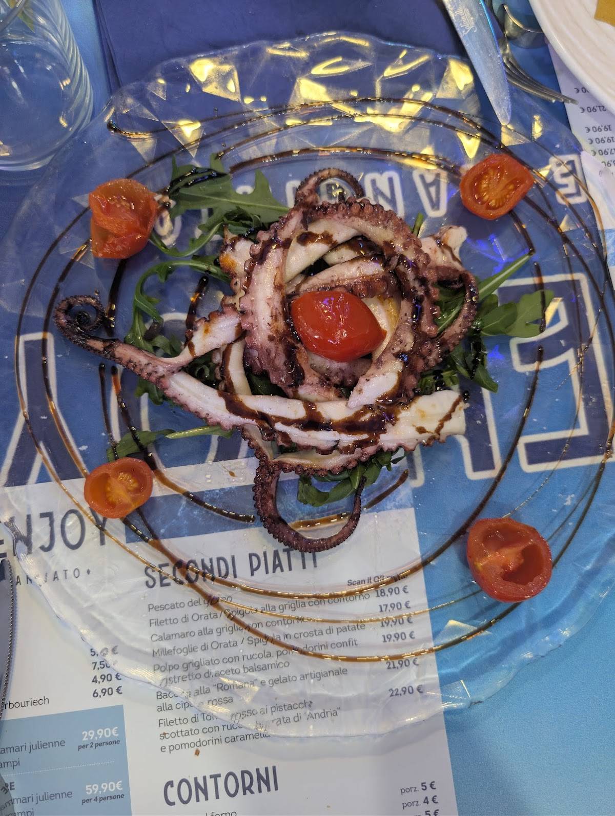 Fish Enjoy - Ristopescheria меню