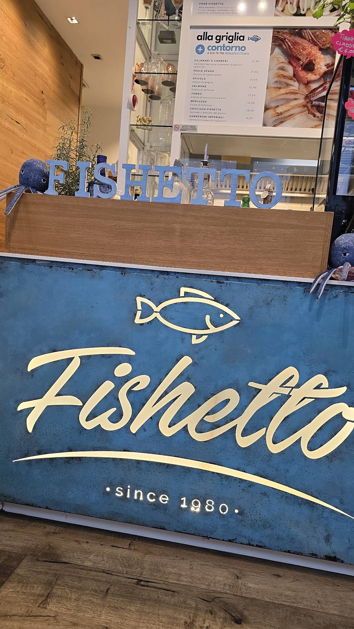 Fishetto меню