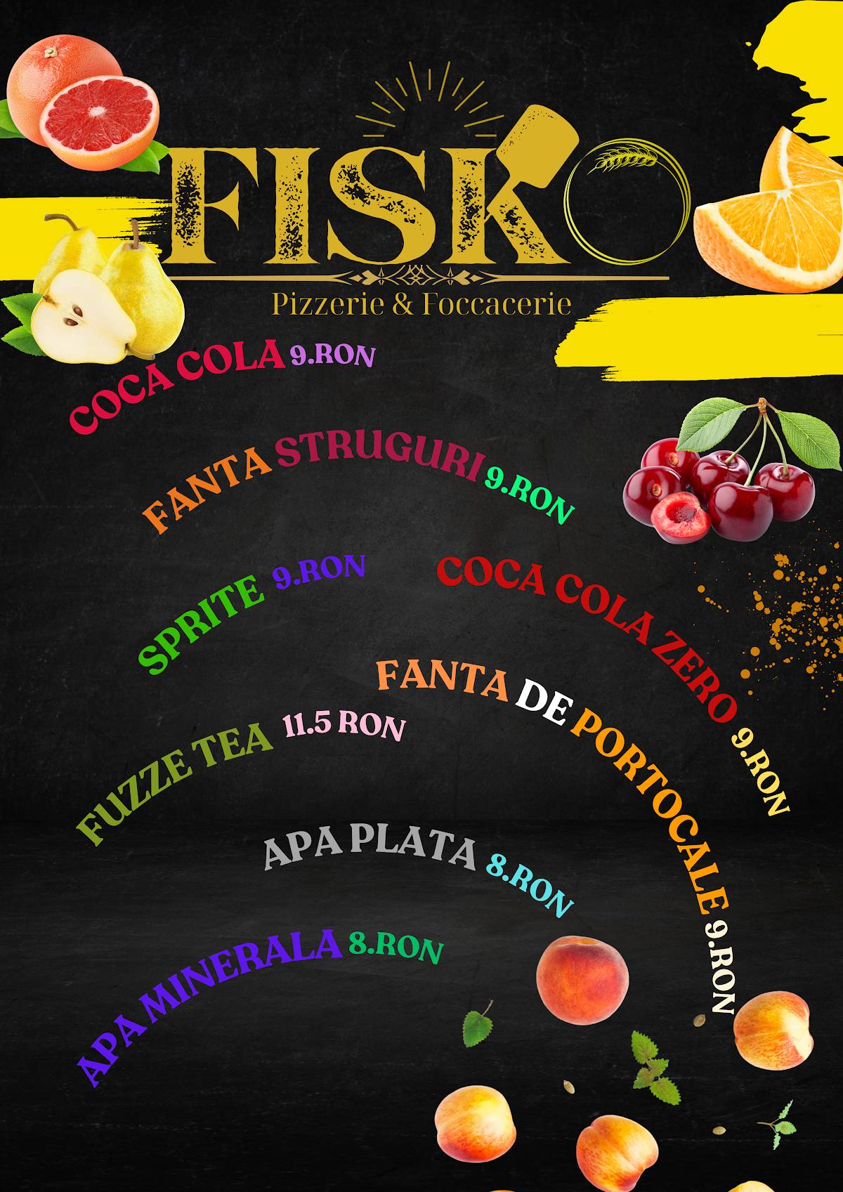 Fisko меню