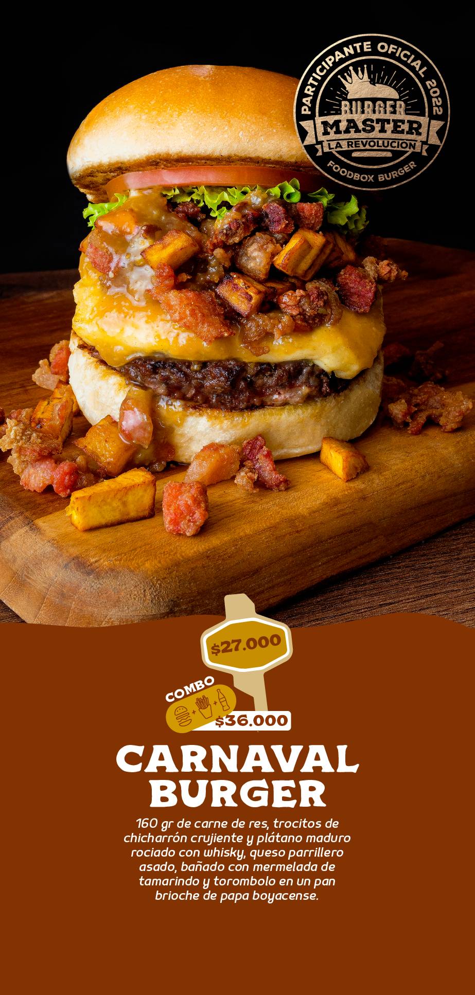 FoodBox Burger Alcaravan меню