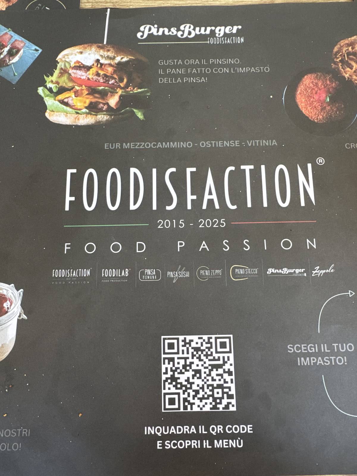 Foodisfaction Mezzocammino меню