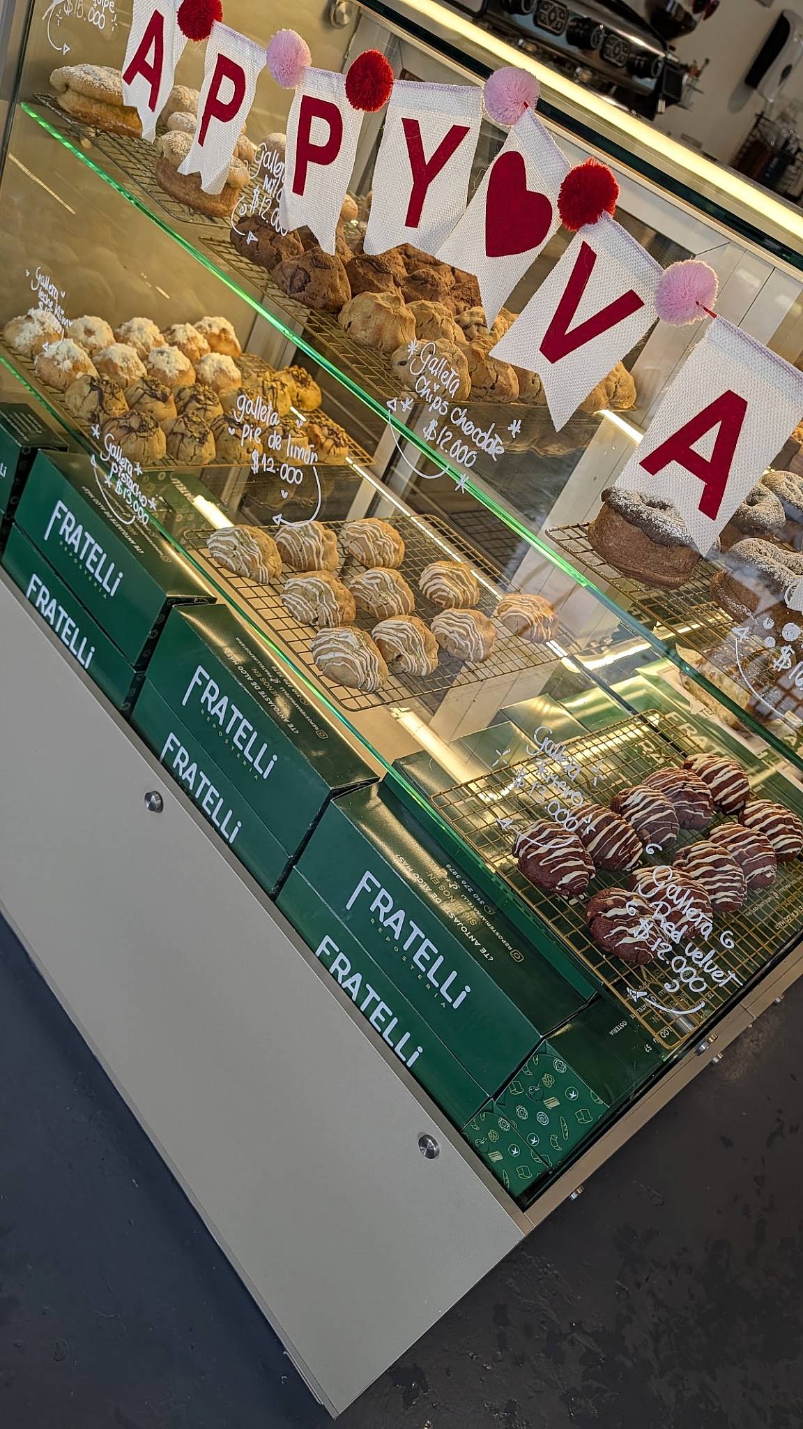 Fratelli Reposteria меню