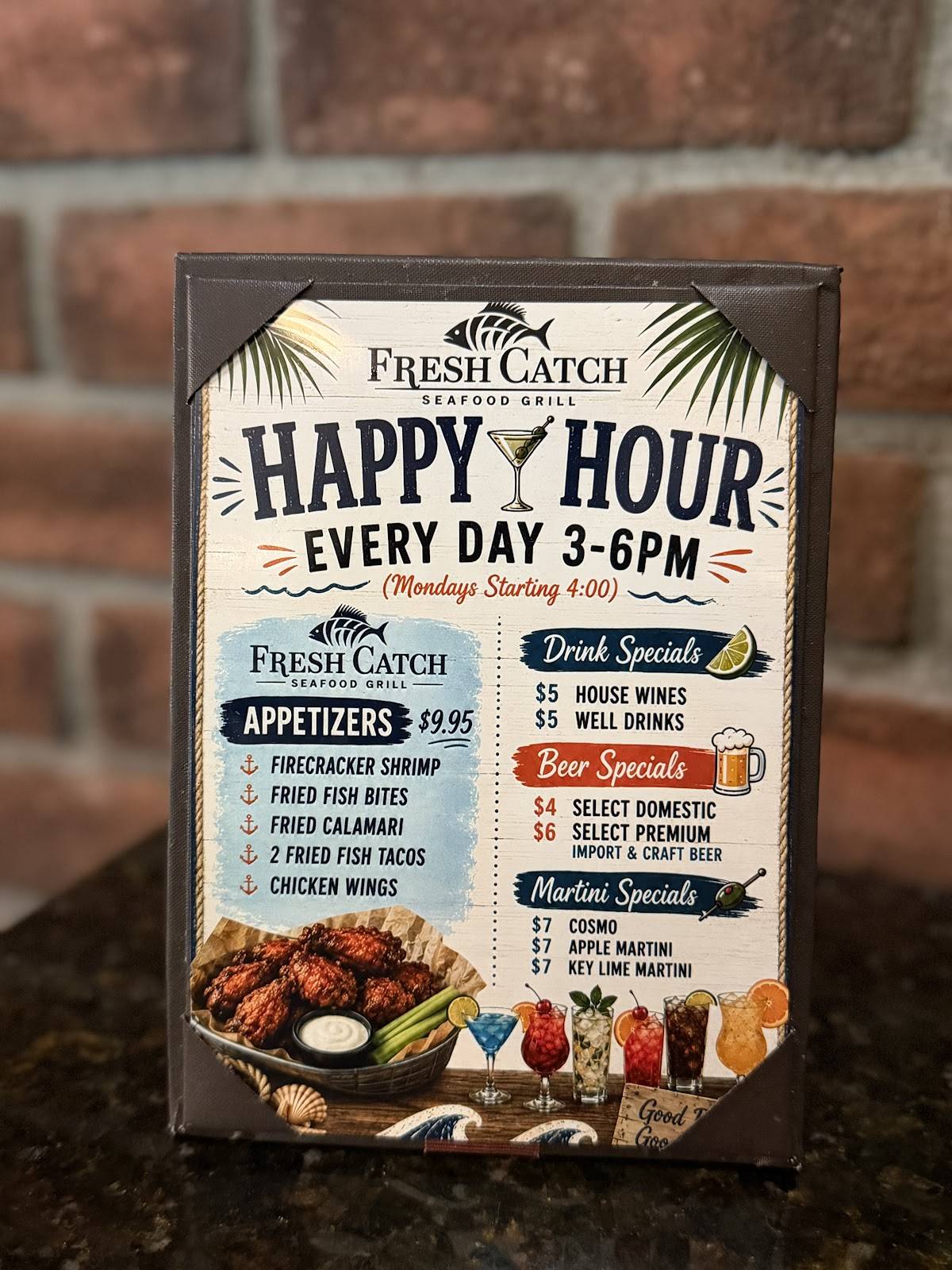 Fresh Catch Seafood Grill меню