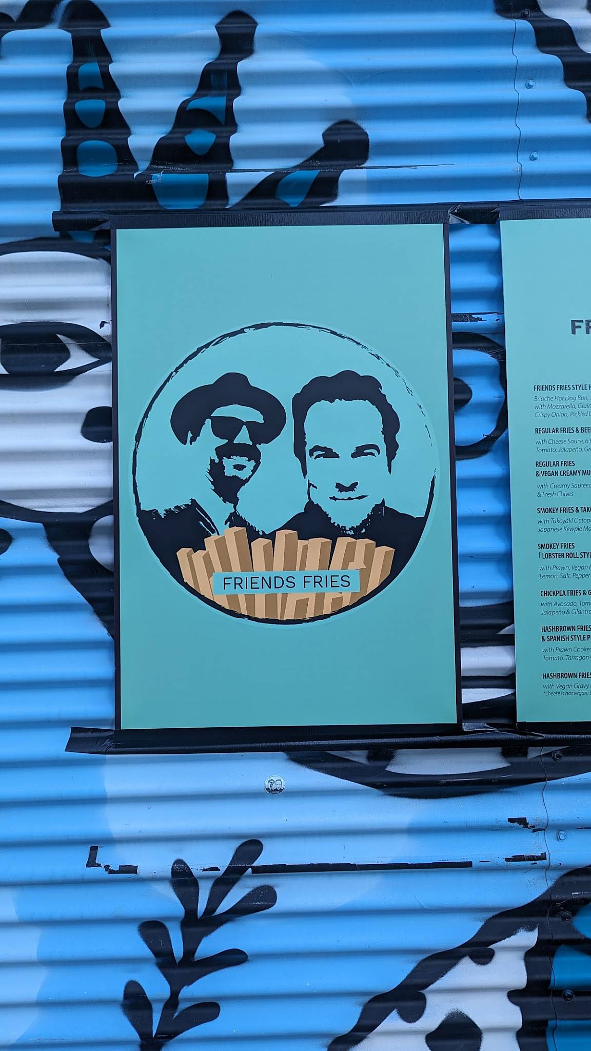 Friends Fries меню