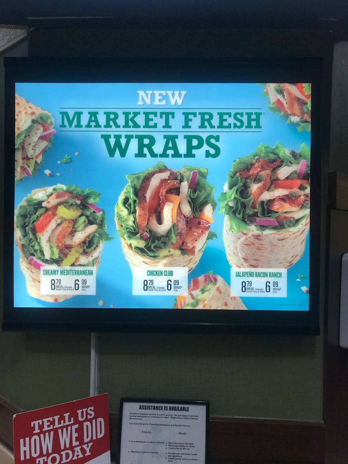 Arby's меню