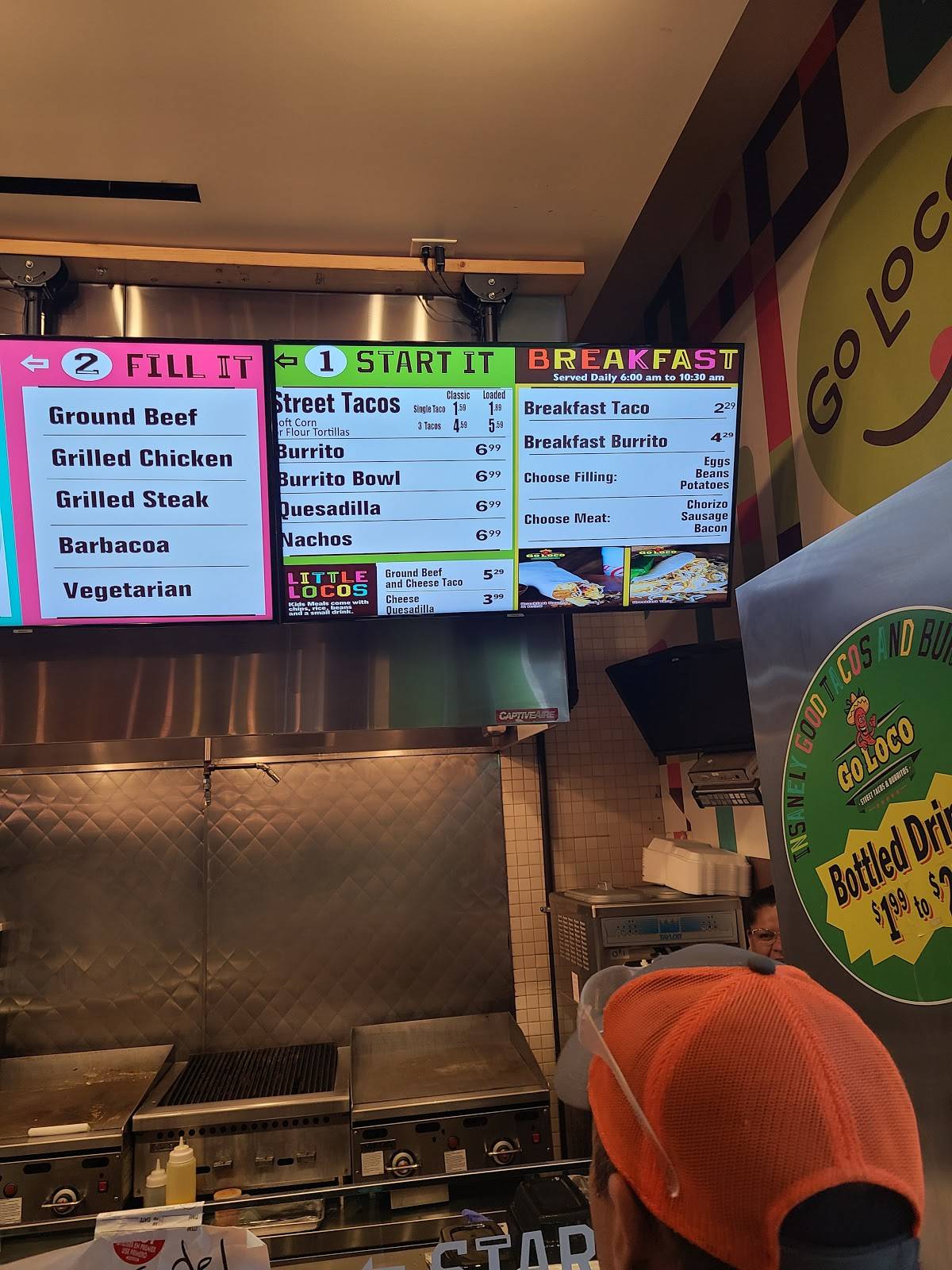 Go Loco Street Tacos & Burritos меню
