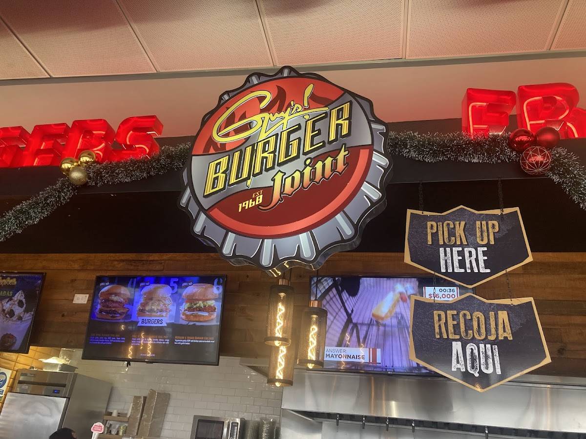 Guy's Burger Joint меню