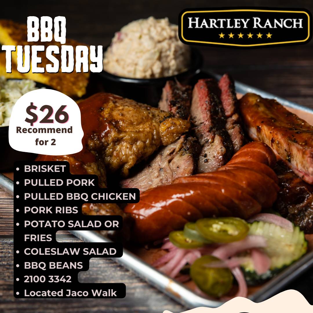 Hartley Ranch Restaurant меню