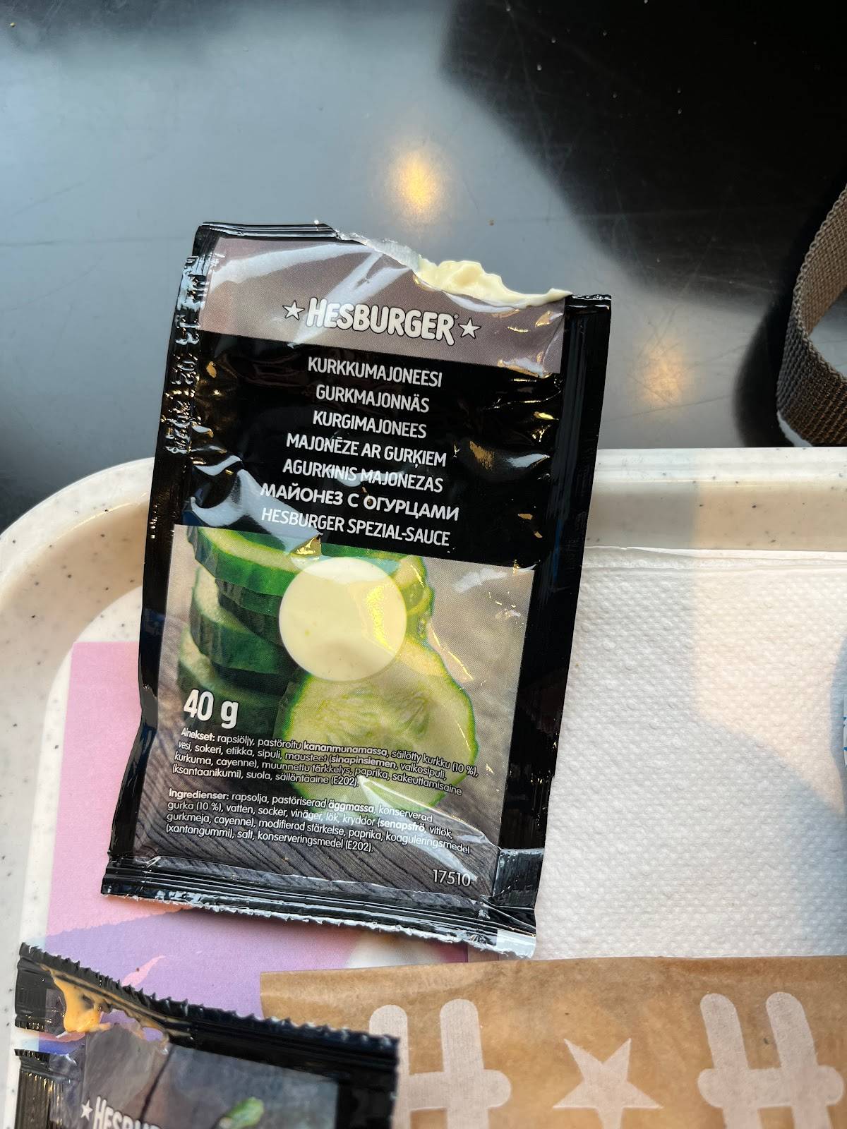 Hesburger Rīga Barona 44 меню
