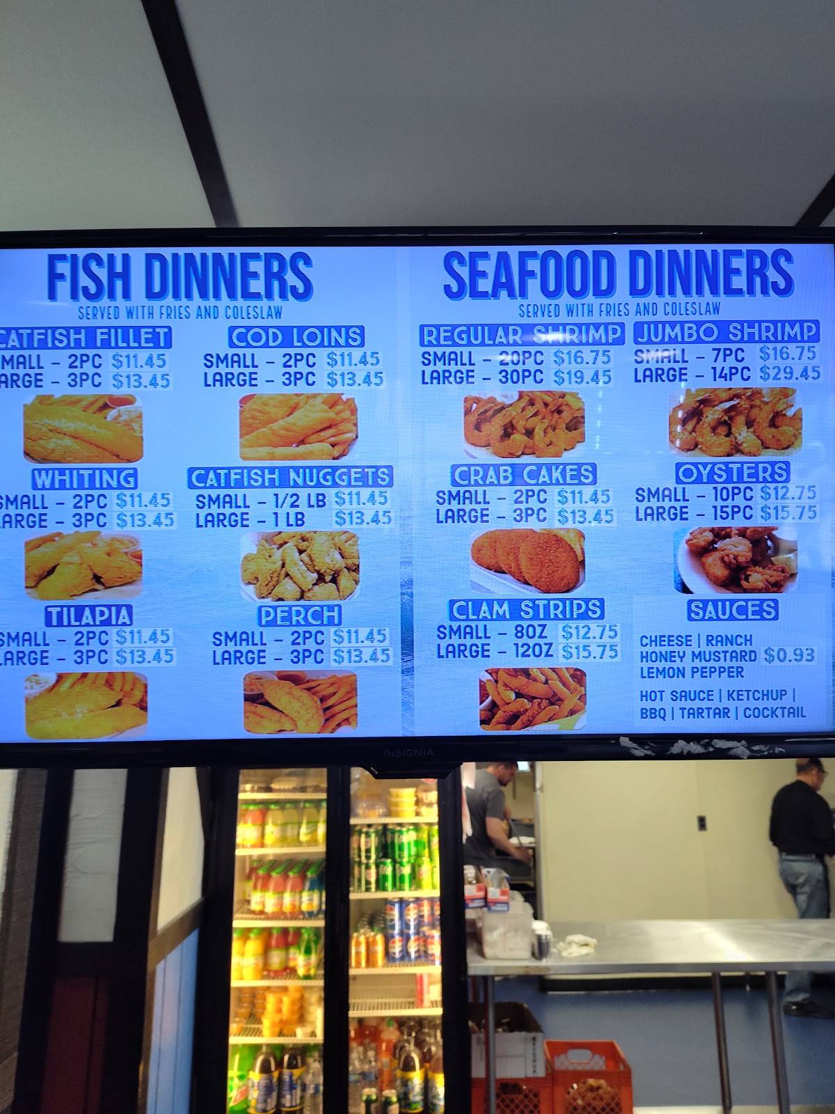 Hook Fish and Chicken меню