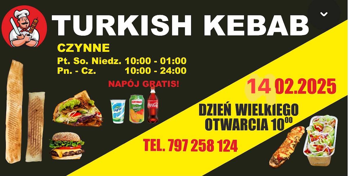 Turkish Kebab Inowroclaw меню