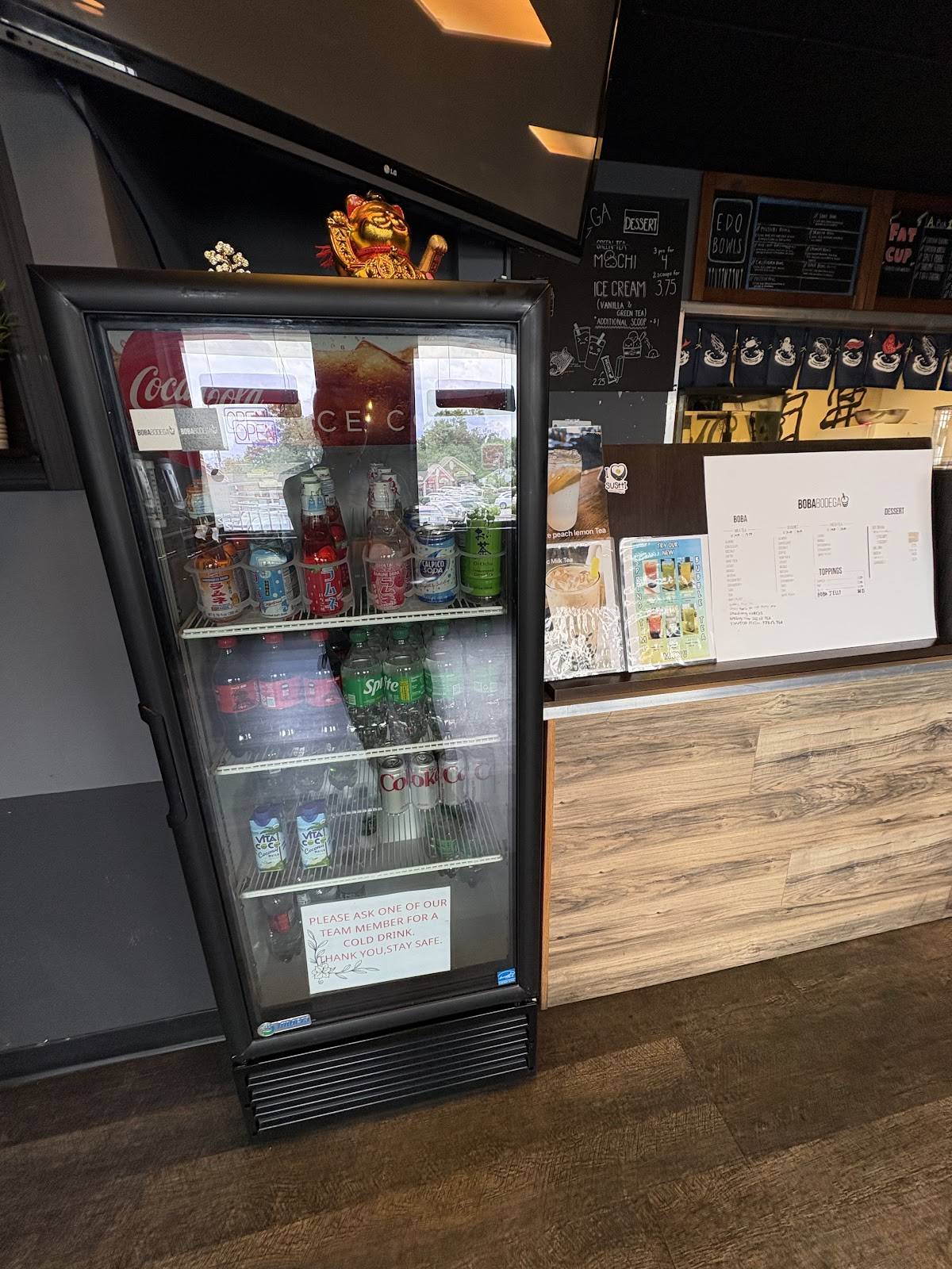J & Q Sushi (Edo sushi Edison BubbleTea) меню