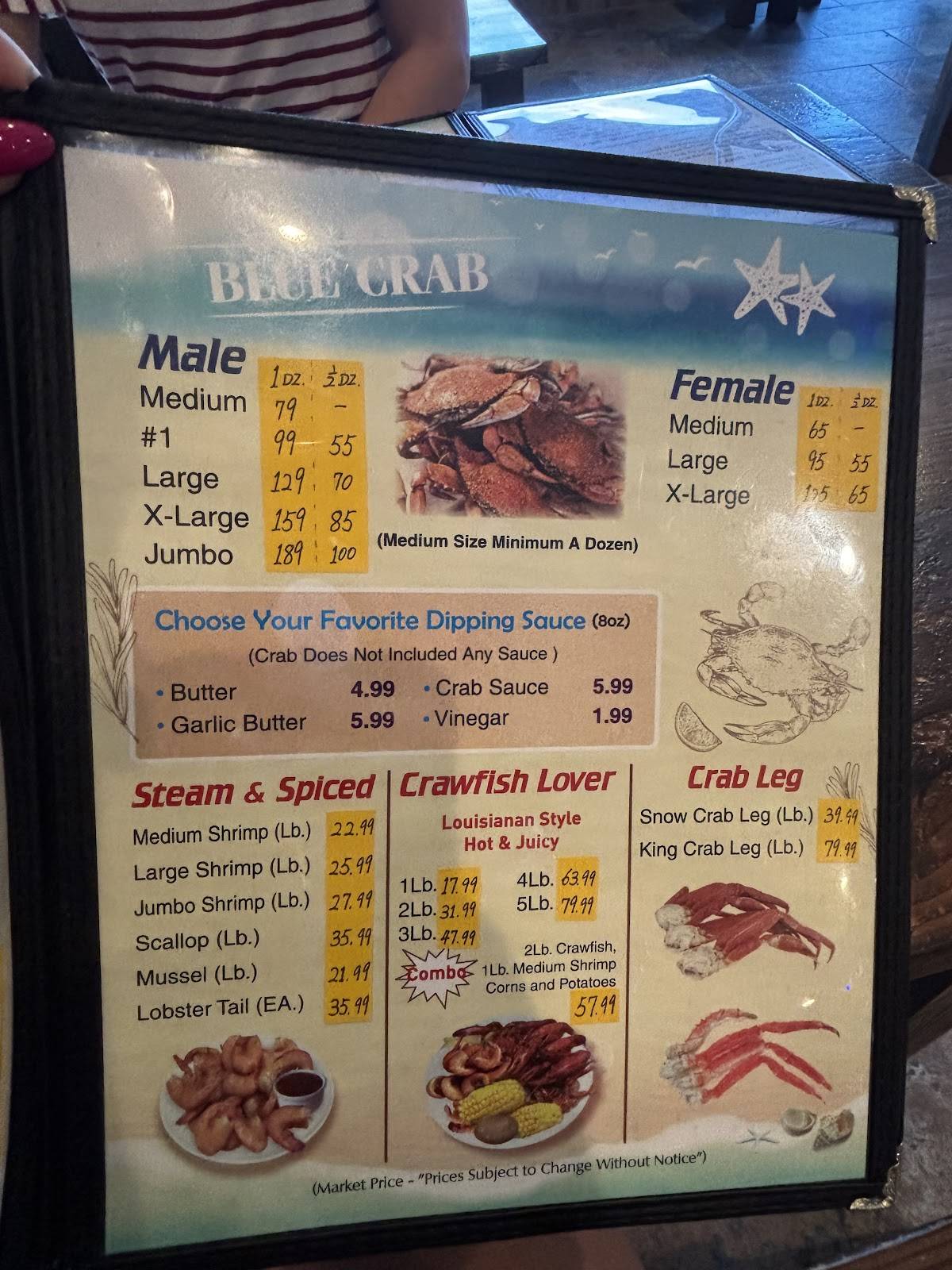 JC Crab House меню