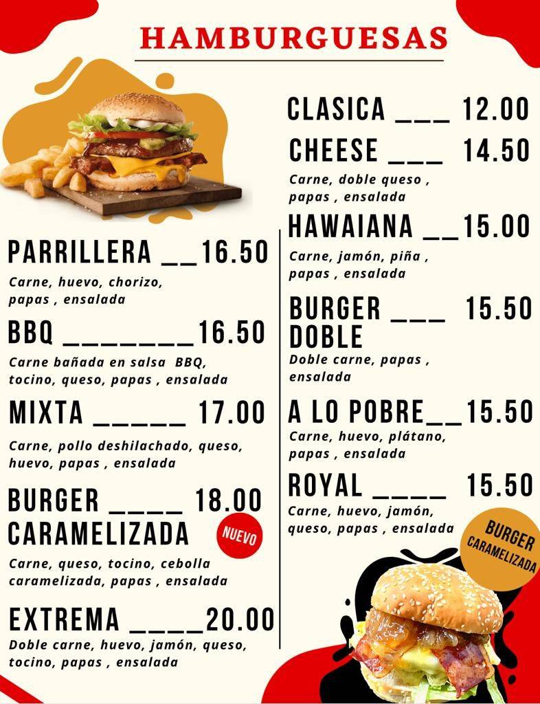 JFC FAST FOOD меню