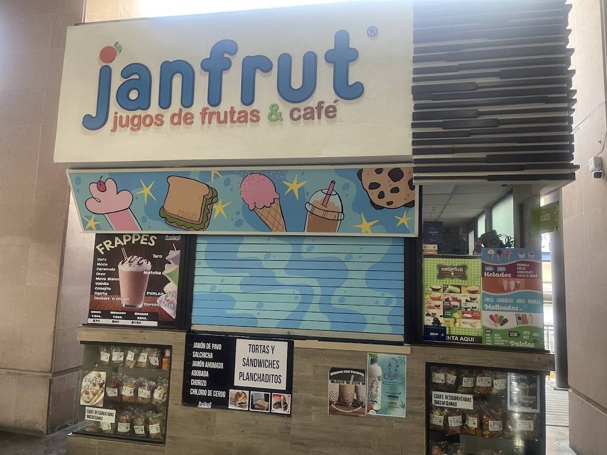 Janfrut меню