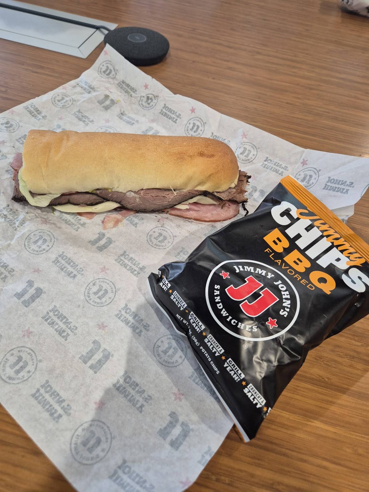Jimmy John's меню