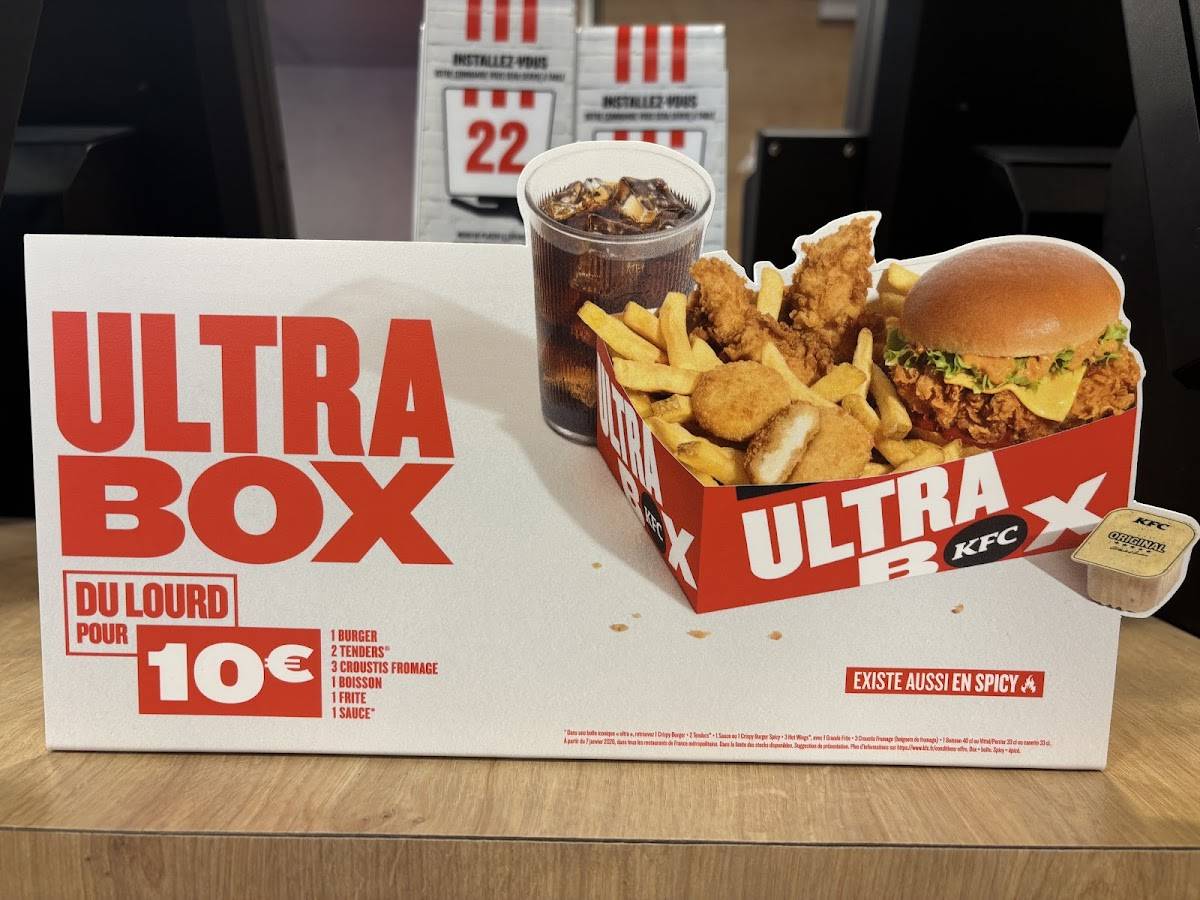 KFC Rennes Colombier меню