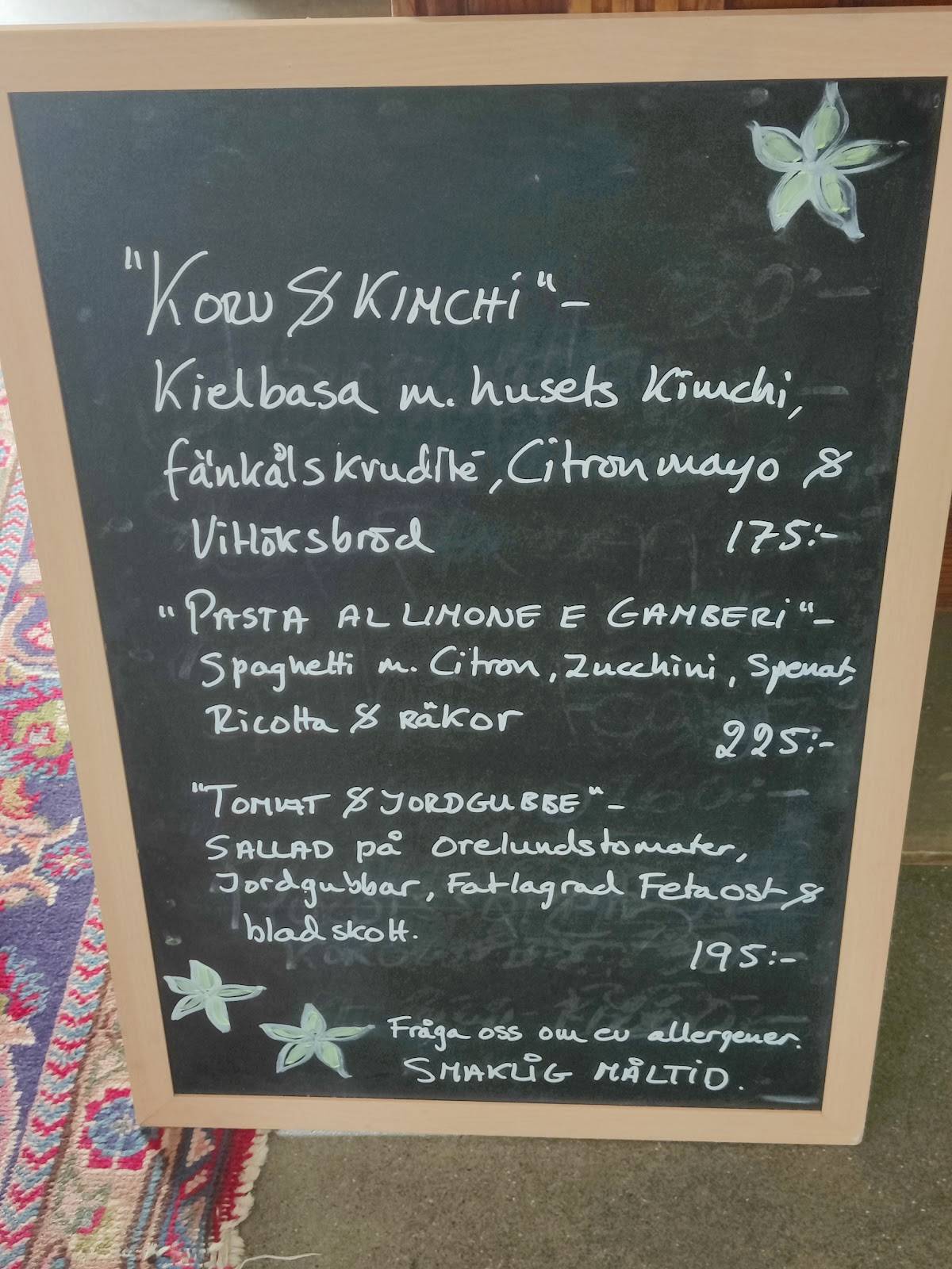 Karnelund Krog & Rum меню