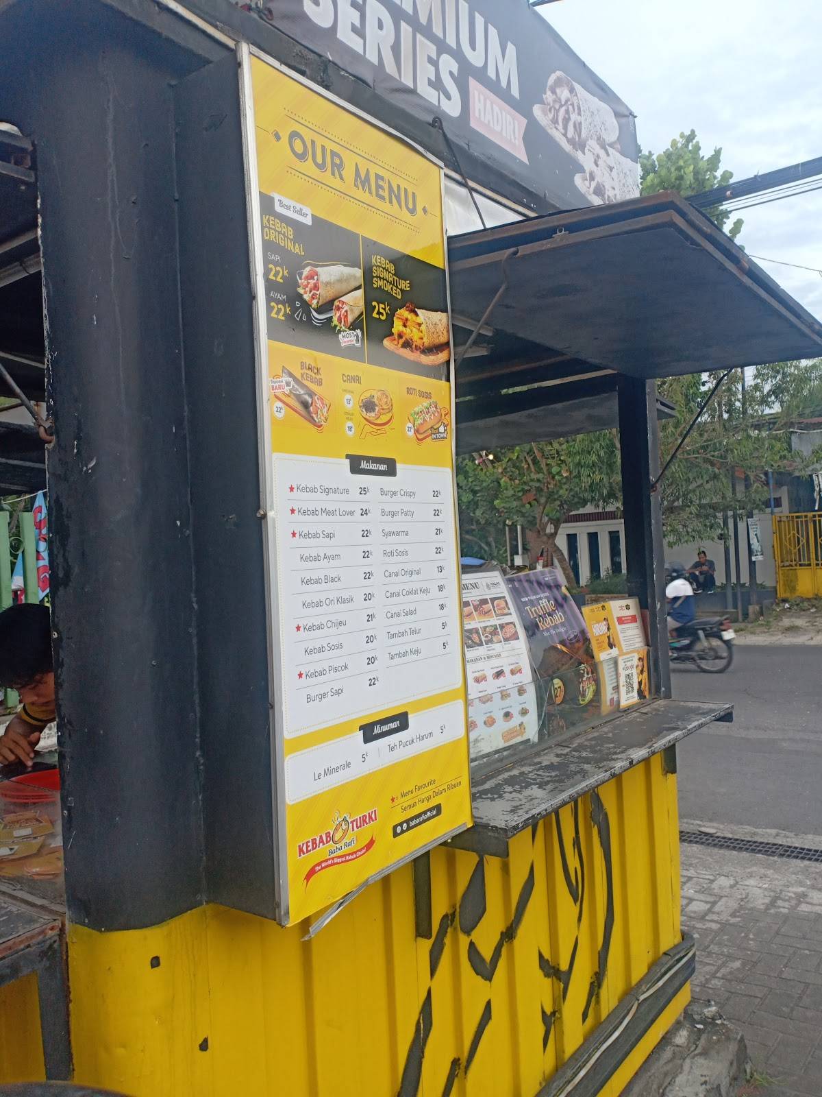 Kebab Turki Baba Rafi - SPBU Godean KM 7,8 (Gesikan Klajuran) меню