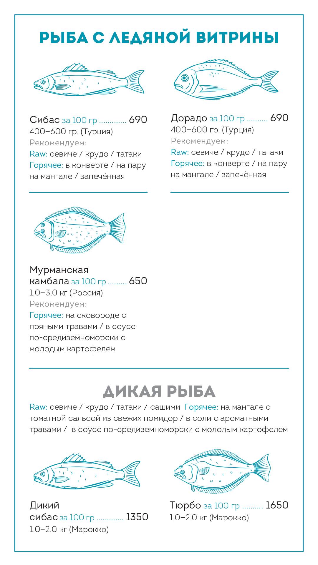 Клёво меню