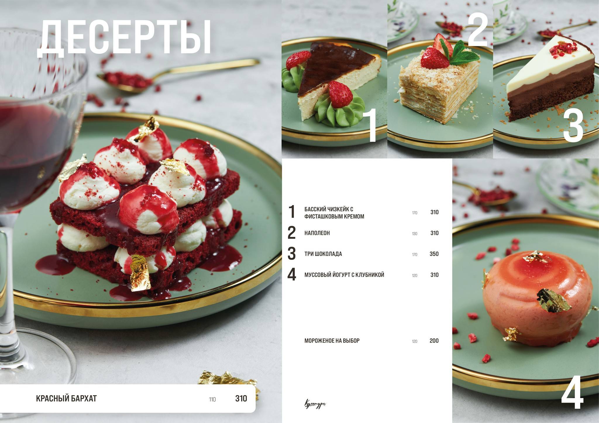 Культура меню