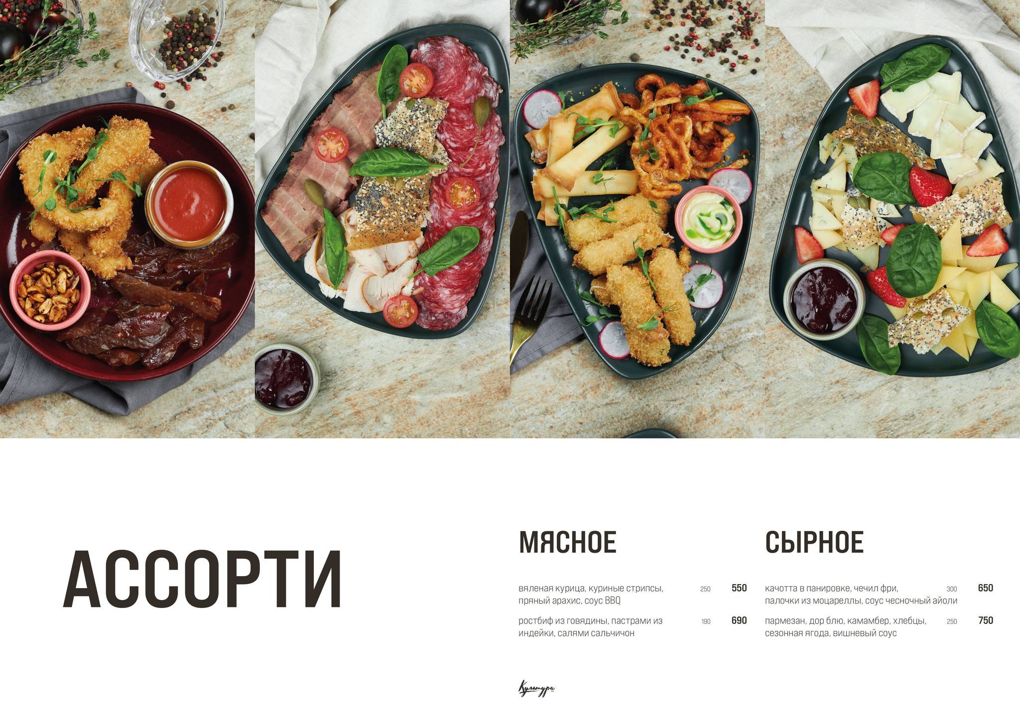 Культура меню