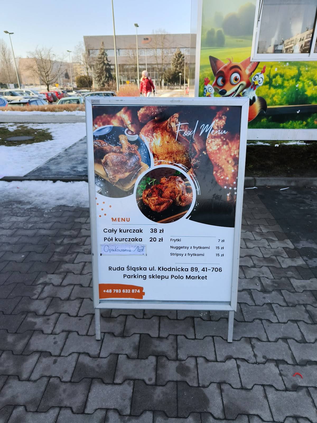 Kurczak u Lisa меню