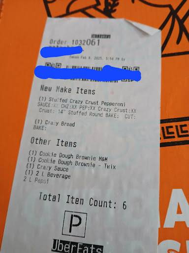 Little Caesars Pizza меню