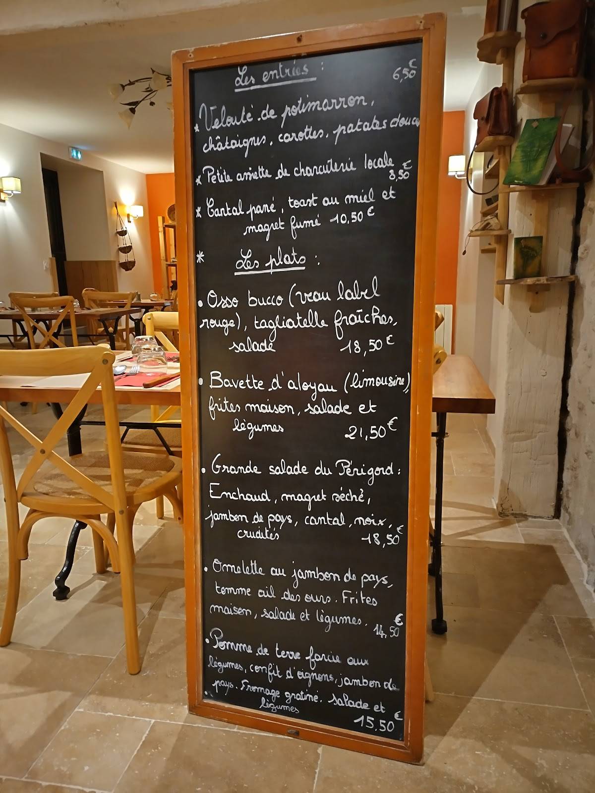 L'ogrillon меню