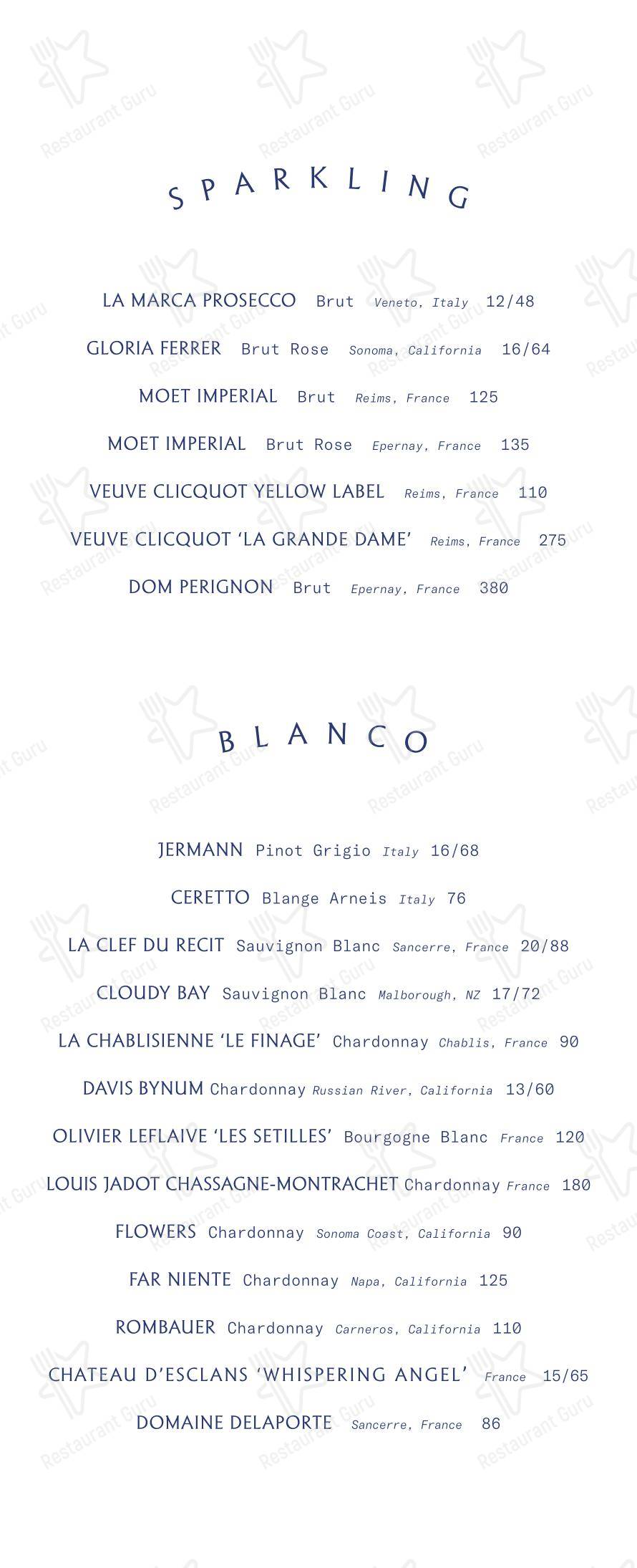 Lyla в Далласе - Lunch Menu